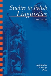 Wh+To Non-Restrictive Clauses in Polish and Related Phenomena. Part One. Wh vs. Wh-to Relative Clauses: An Overview Cover Image