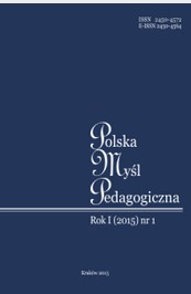 PHILOSOPHY OF VALUES AS AN INSPIRATION AND THE BASIS OF THE DIRECTIONS IN THE DEVELOPMENT OF EDUCATIONAL SCIENCE IN POLAND (1918–1939)