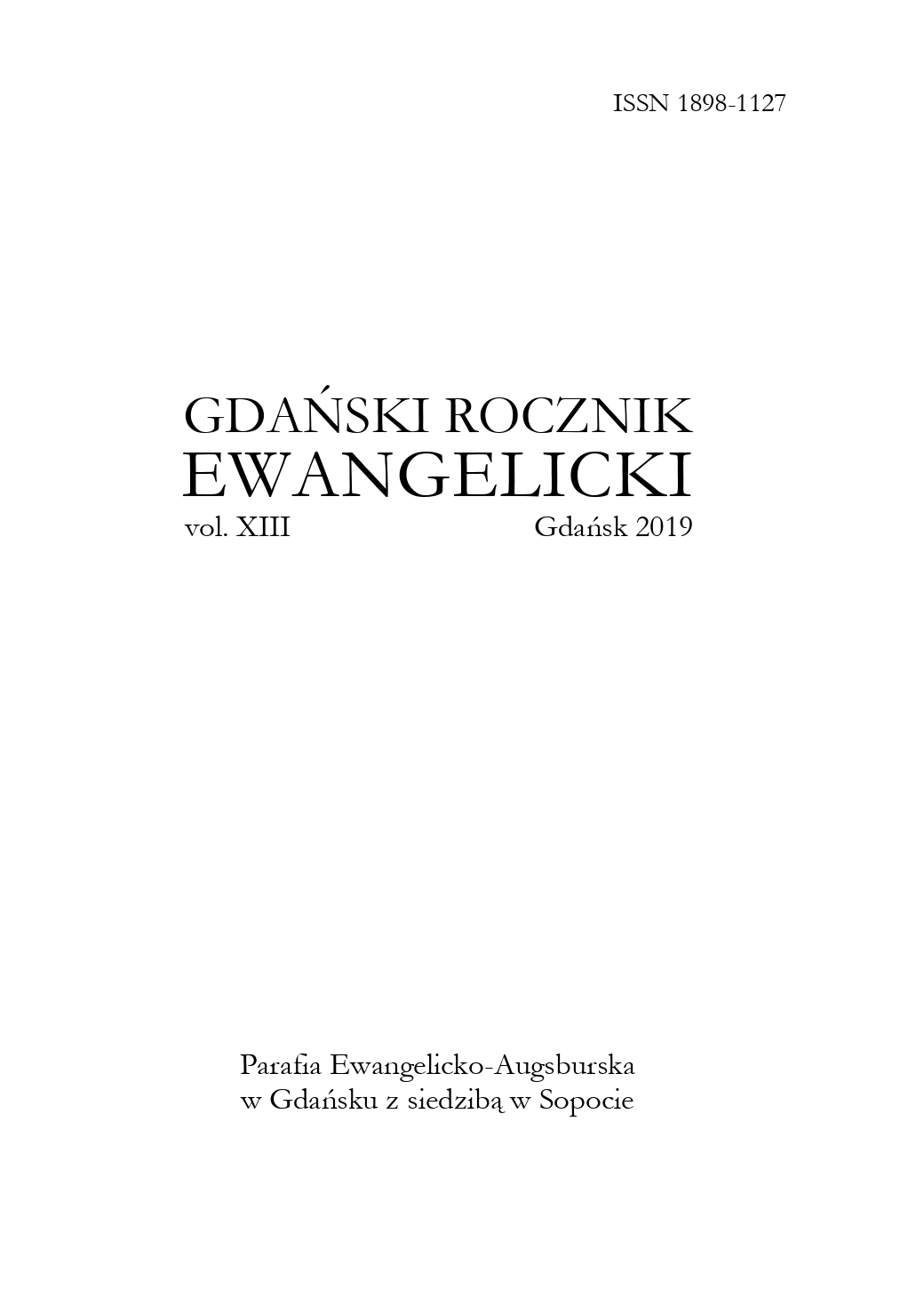 An Analysis of Selected Upbuilding Discourses in the Works of Søren Kierkegaard in the Context of Evangelical Homiletics Cover Image
