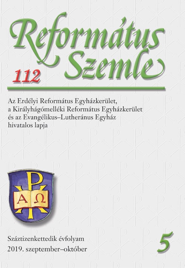 A Particle of the Reformed College of Debrecen Found in Nagyharsány Cover Image