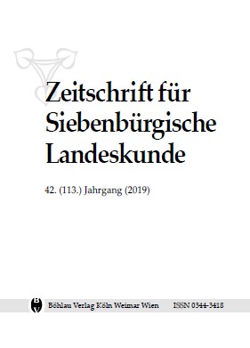 Die Darstellung der siebenbürgisch-sächsischen Stühle auf der „Luchsensteinischen“ Karte von Siebenbürgen (Nova Principatus Transilvaniae Tabula, 1751)