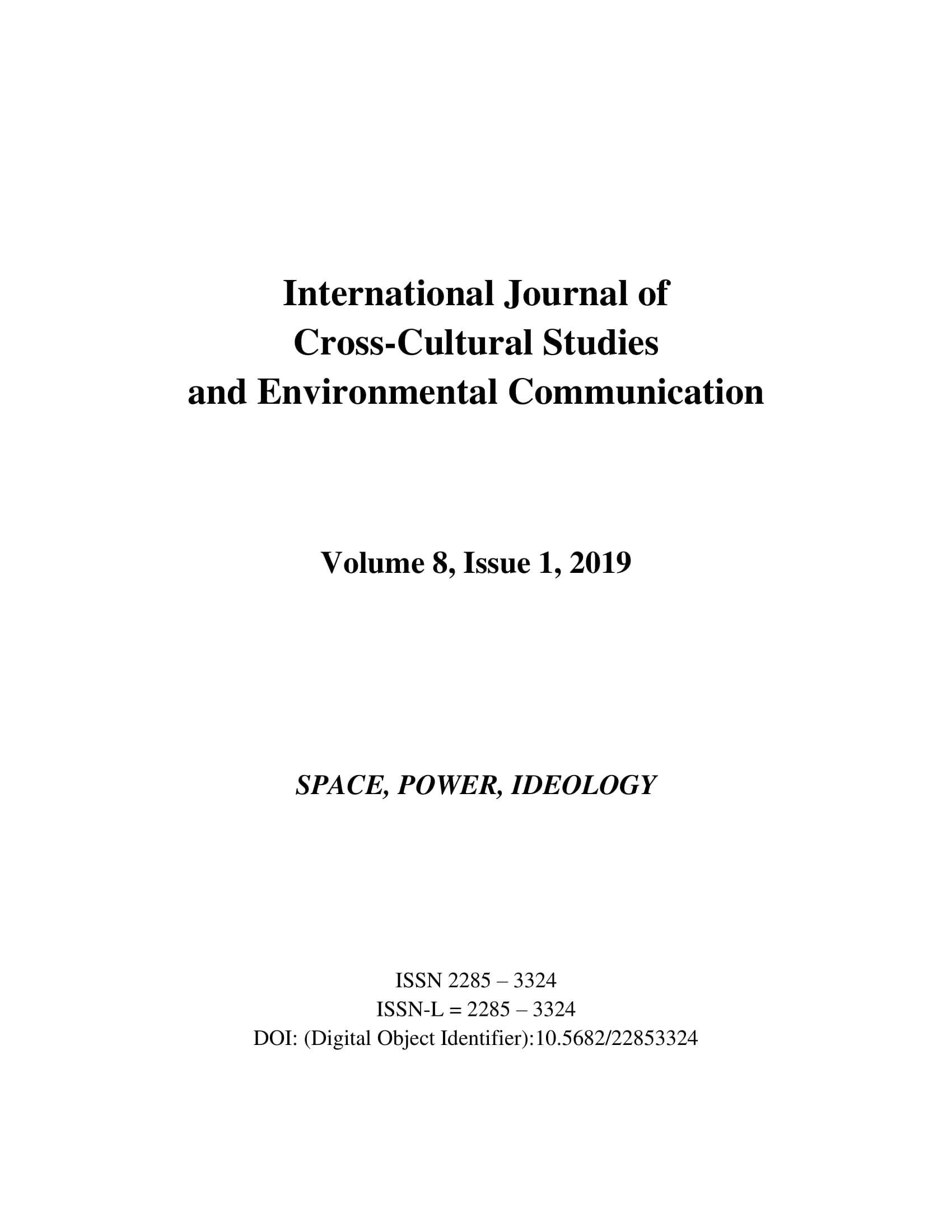 CRITICAL LANGUAGE AND CULTURAL STUDIES APPROACHES TO THE DEVELOPMENT OF A FRAMEWORK TO DEAL WITH RACISM AND MIGRATION IN THE PUBLIC SPACE TODAY Cover Image