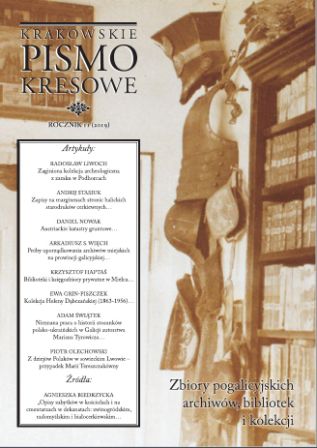 Biblioteki i księgozbiory prywatne w Mielcu doby zaborów. Zarys zagadnienia