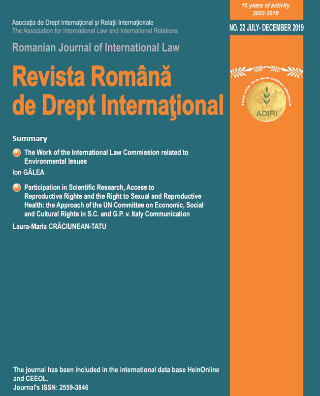 Participation in Scientific Research, Access to Reproductive Rights and the Right to Sexual and Reproductive Health: the Approach of the UN Committee on Economic, Social and Cultural Rights in S.C. and G.P. v. Italy Communication Cover Image