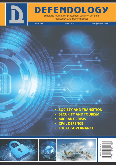 TOURISM IN FUNCTION OF DEVELOPMENT - INFLUENCE OF SAFETY ON TOURISM DEVELOPMENT Cover Image
