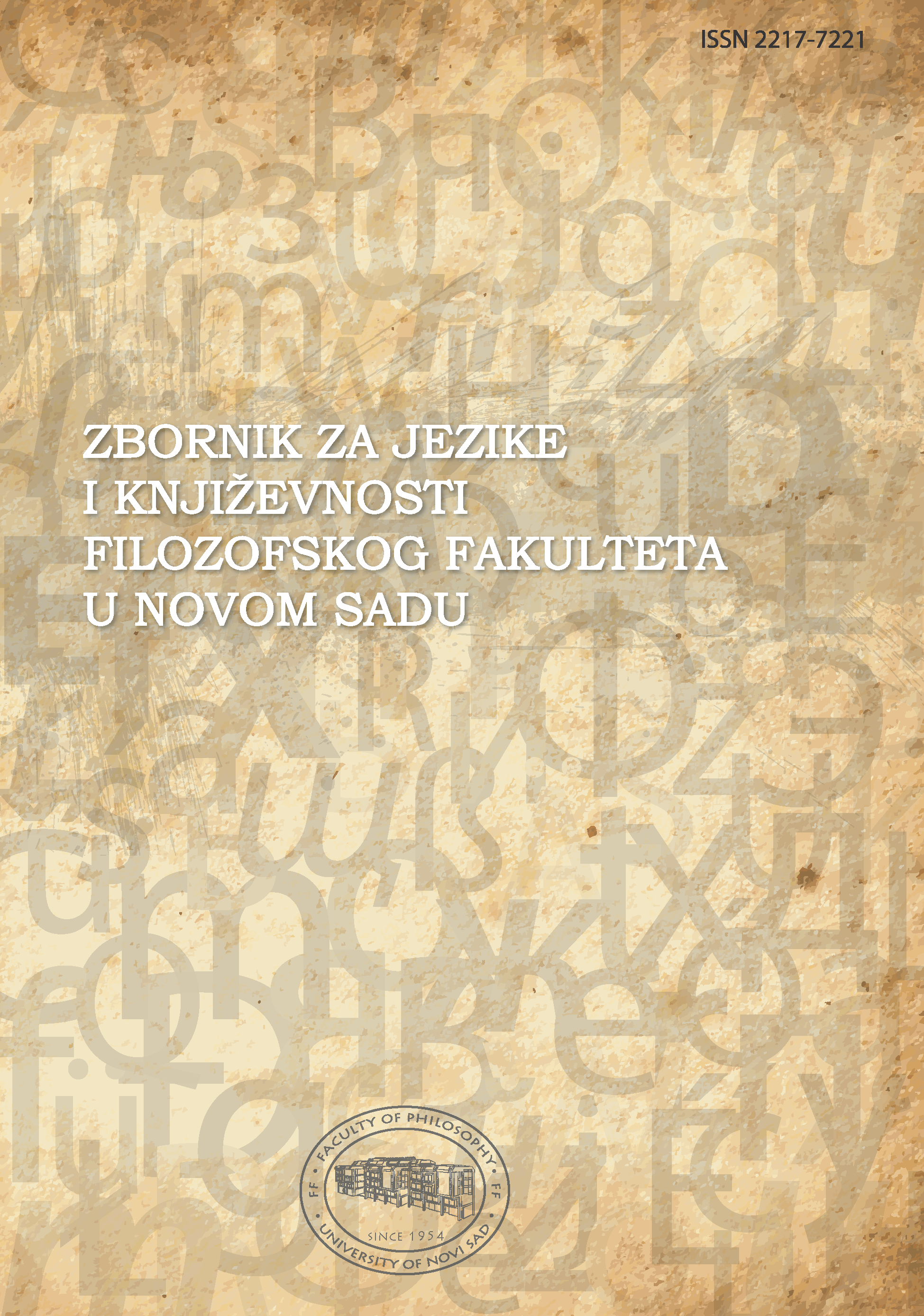 THE USE OF MODAL VERBS IN ENGLIISH LEGAL TEXTS AND THEIR SERBIAN EQUIVALENTS Cover Image