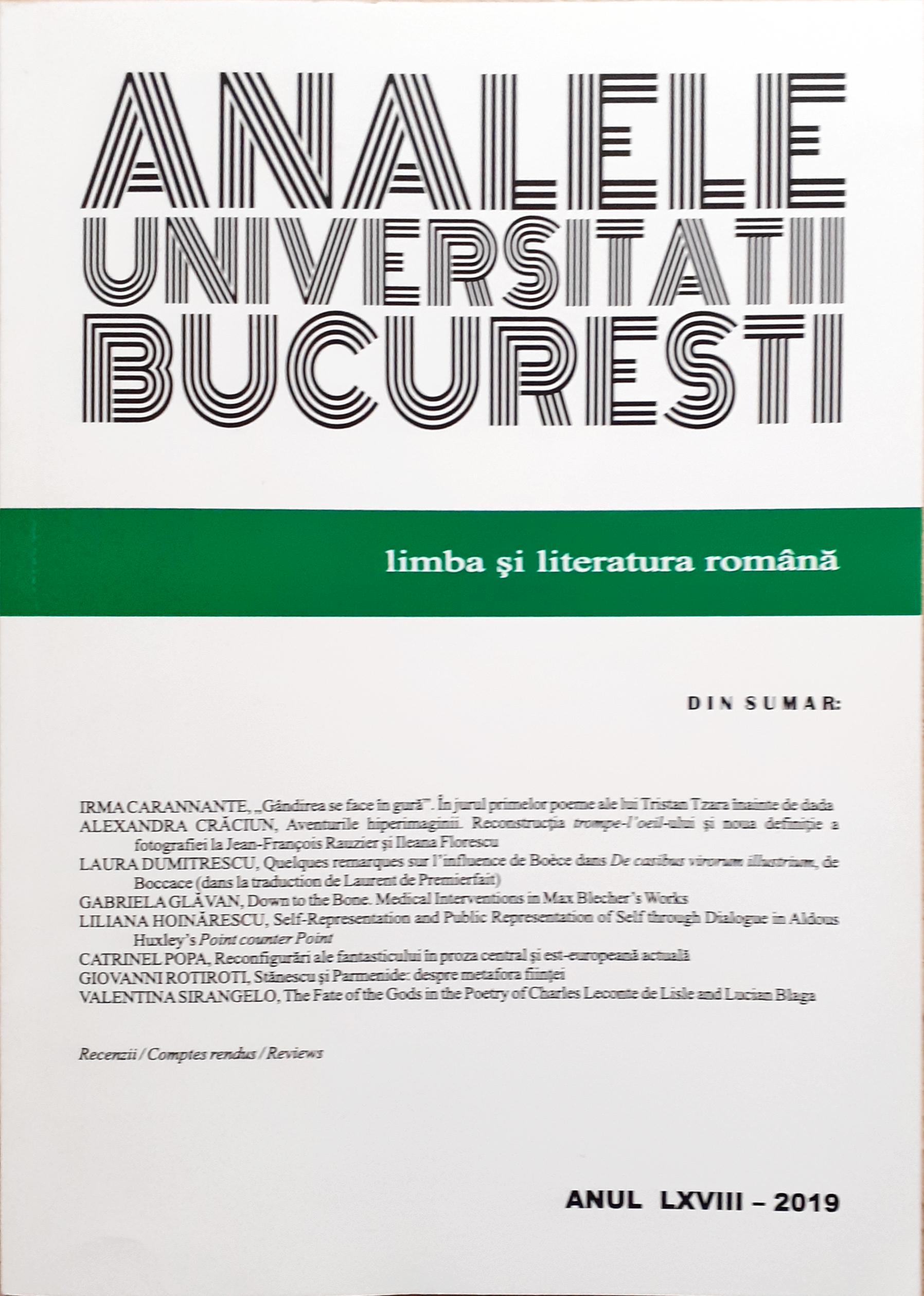 A Few Remarks on Boethius’ Influence in De casibus virorum illustrium, by Boccaccio (translated by Laurent de Premierfait) Cover Image