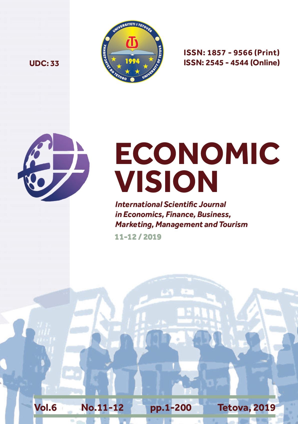 THE IMPACT OF CORRUPTION, UNEMPLOYMENT, FOREIGN DIRECT INVESTMENT AND ECONOMIC STABILITY IN THE COUNTRY'S ECONOMIC DEVELOPMENT Cover Image