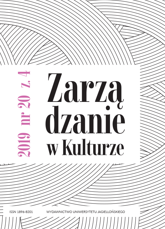 Marketing Communication of Polish Museums in the Opinion of Their Audience – Conclusions from Empirical Research Cover Image