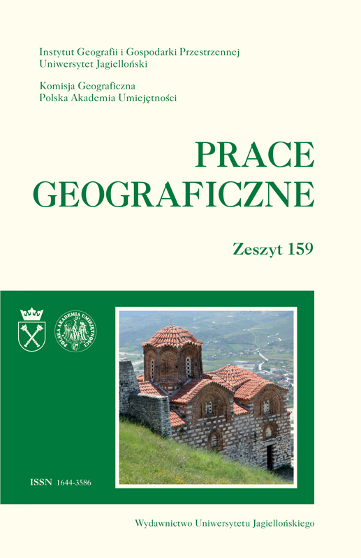 Internal car transport accessibility of Łódź in the light of measurements from intelligent transportation systems Cover Image