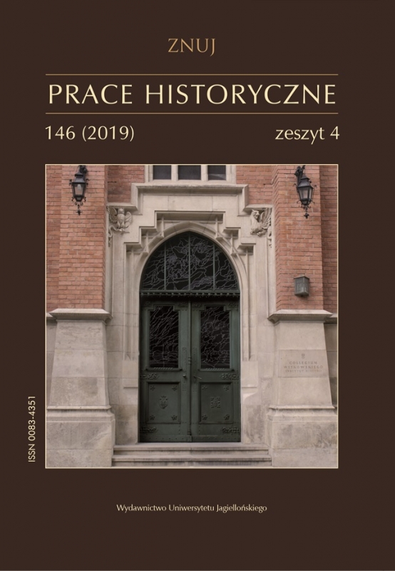 Greek diaspora in Zamość in the late 16th and early 17th centuries Cover Image