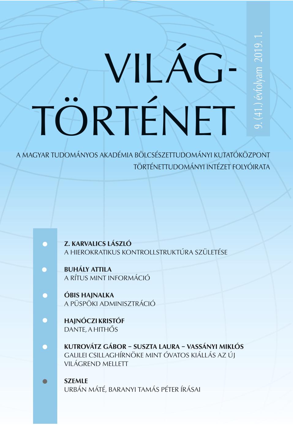 Ritual Practice as Information. The Role of the Haldi Cult in the Formation of the Urartian State Cover Image