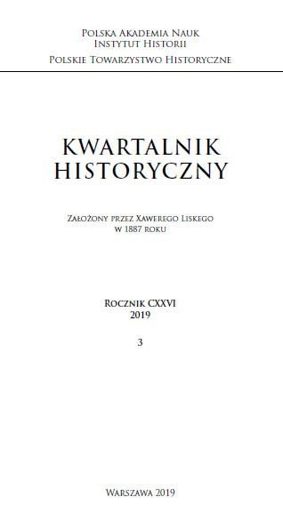 Warszawska Misja Nuncjusza Angela Duriniego od jej Inauguracji do Końca Pierwszego Roku Konfederacji Barskiej (Lipiec 1767 — Luty 1769)