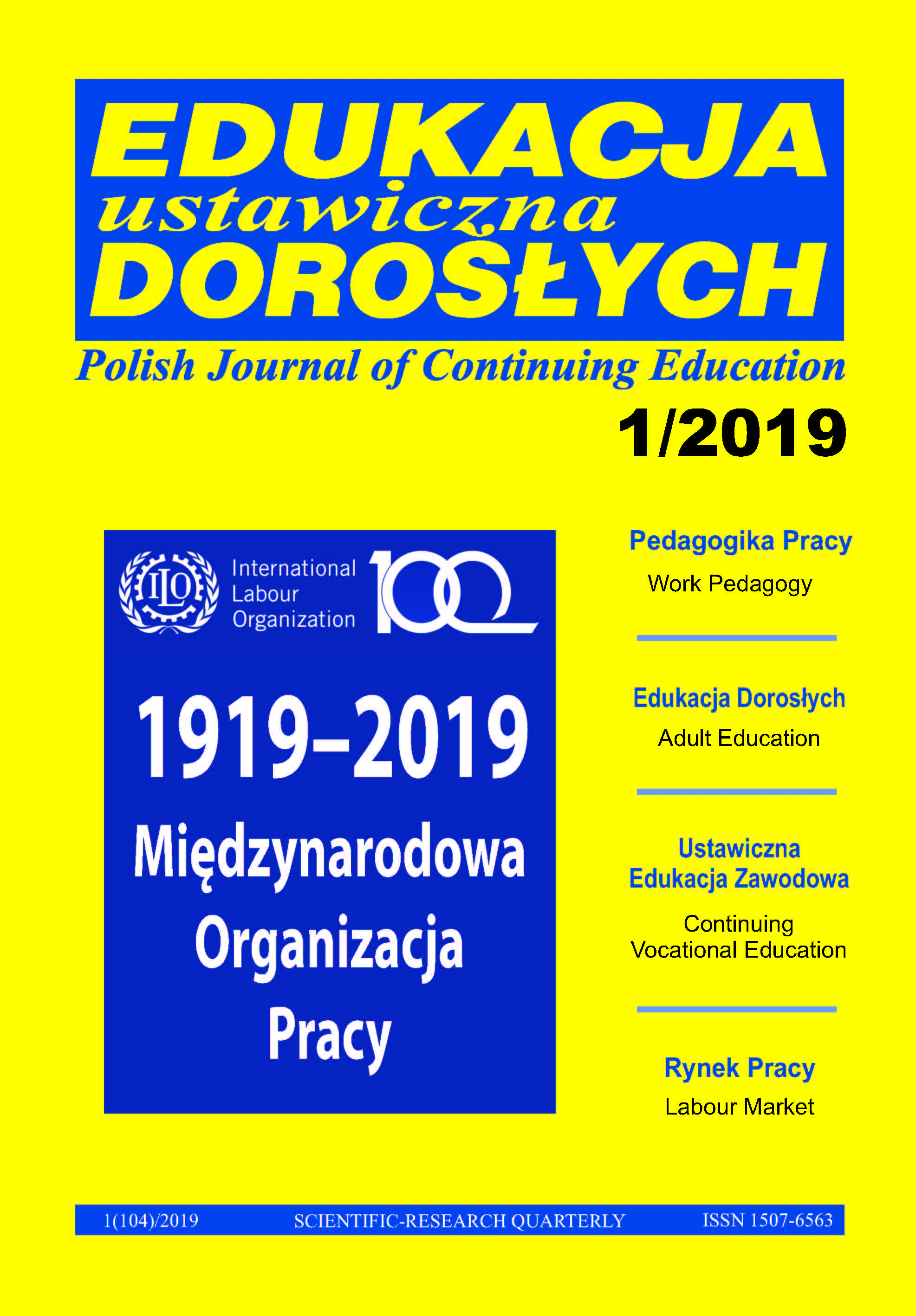 Job crafting among Polish and foreign academic teachers Cover Image