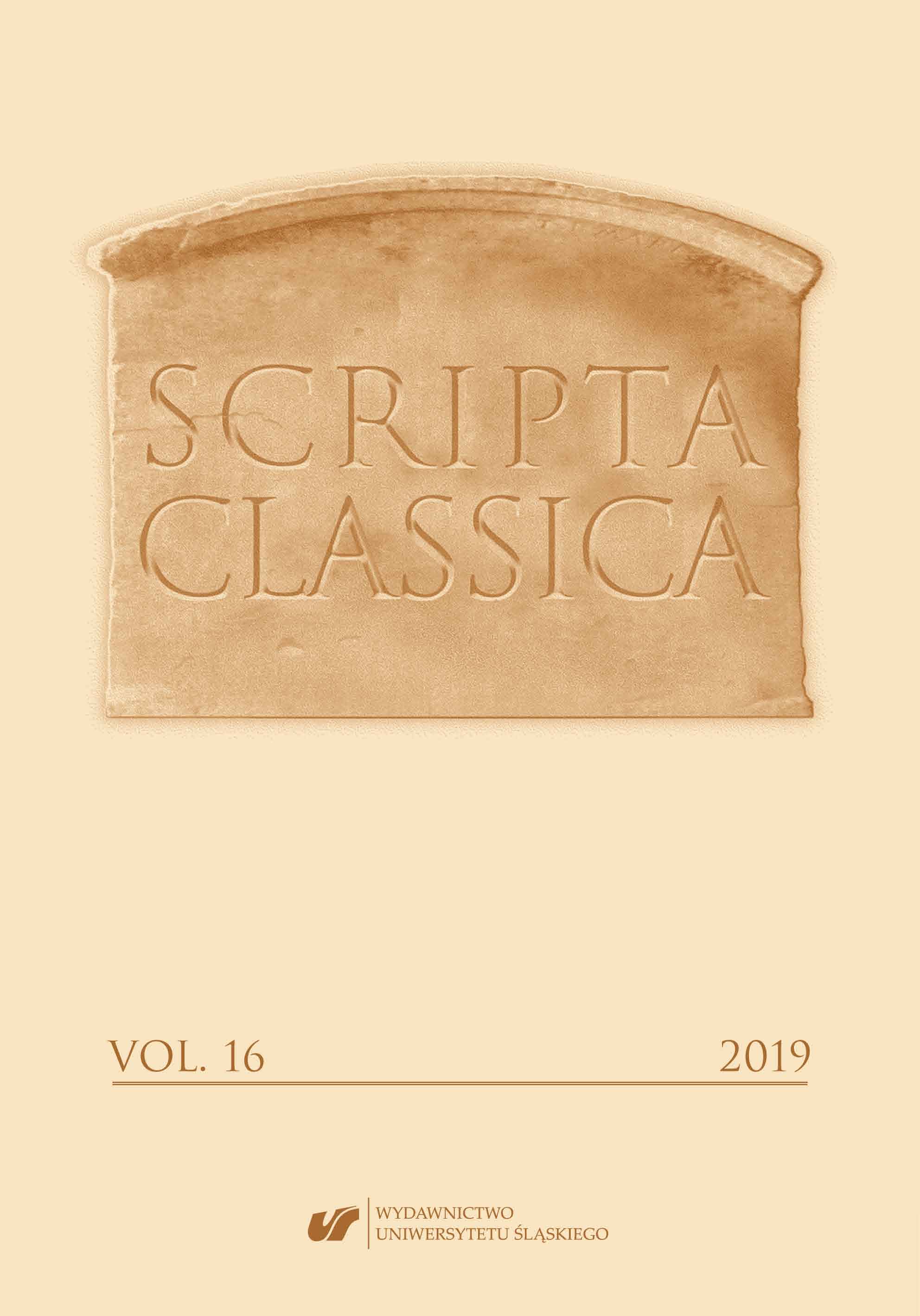 Jana Tzetzesa Ἰάμβοι τεχνικοί, czyli dwunastowieczny traktat o komedii Cover Image
