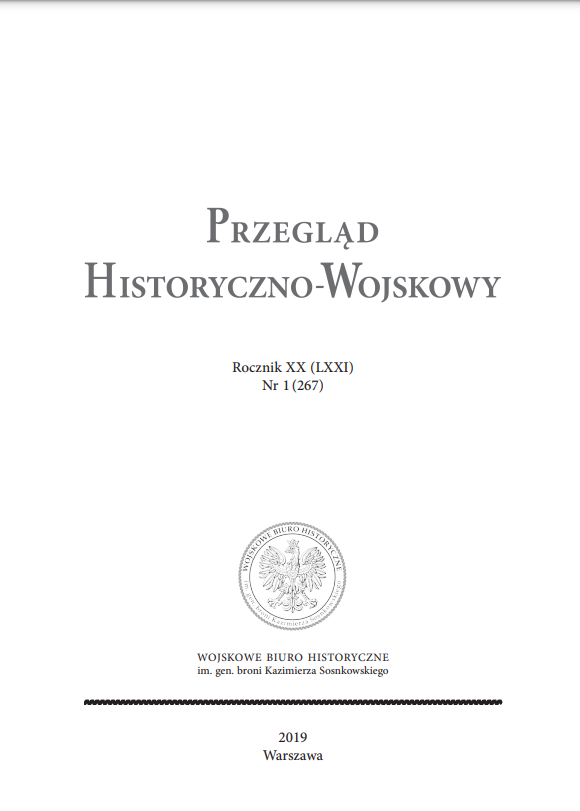 The composition of Polish forces at Piławce Cover Image