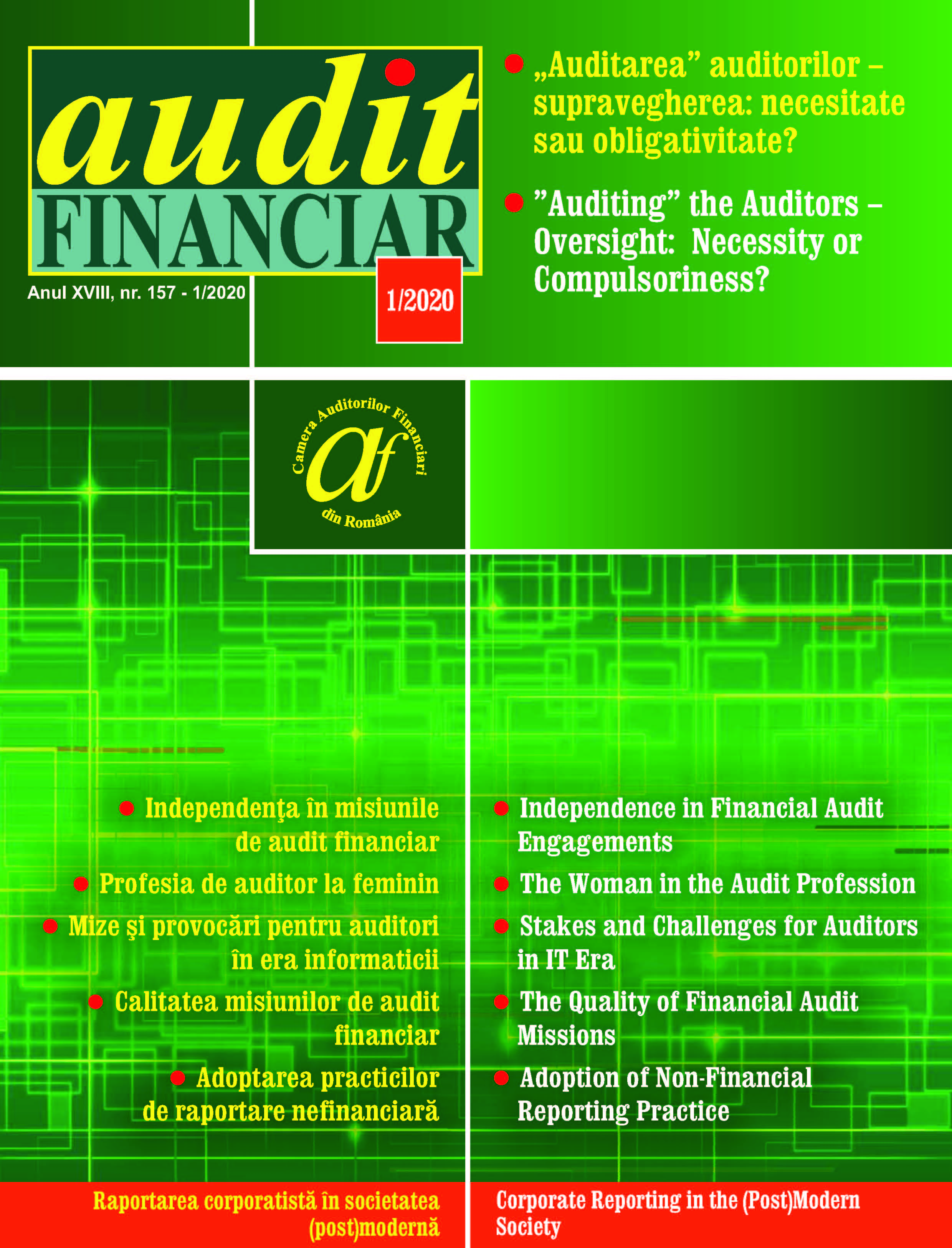 „Auditing” the Auditors - Oversight: Necessity or Compulsoriness? Cover Image