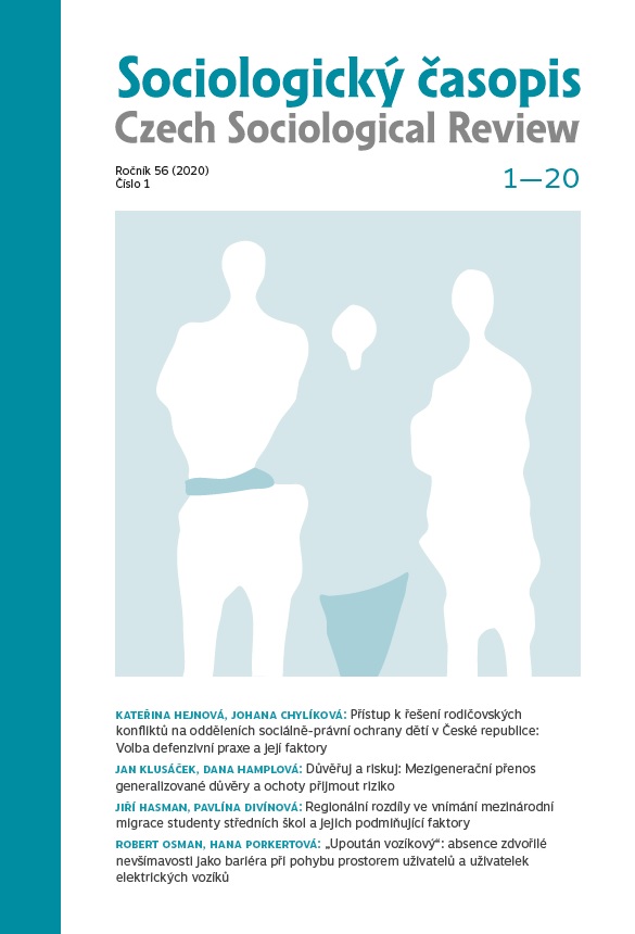 Regional Differences in Attitudes towards International Migration by Secondary School Students and Their Determinants Cover Image