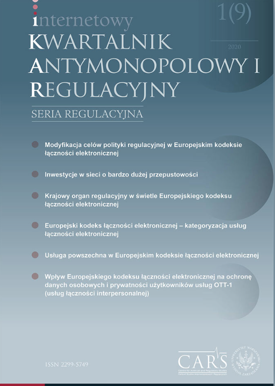 Chronologiczny wykaz najważniejszych aktów prawnych Unii Europejskiej dotyczących rynku telekomunikacyjnego (łączności elektronicznej)