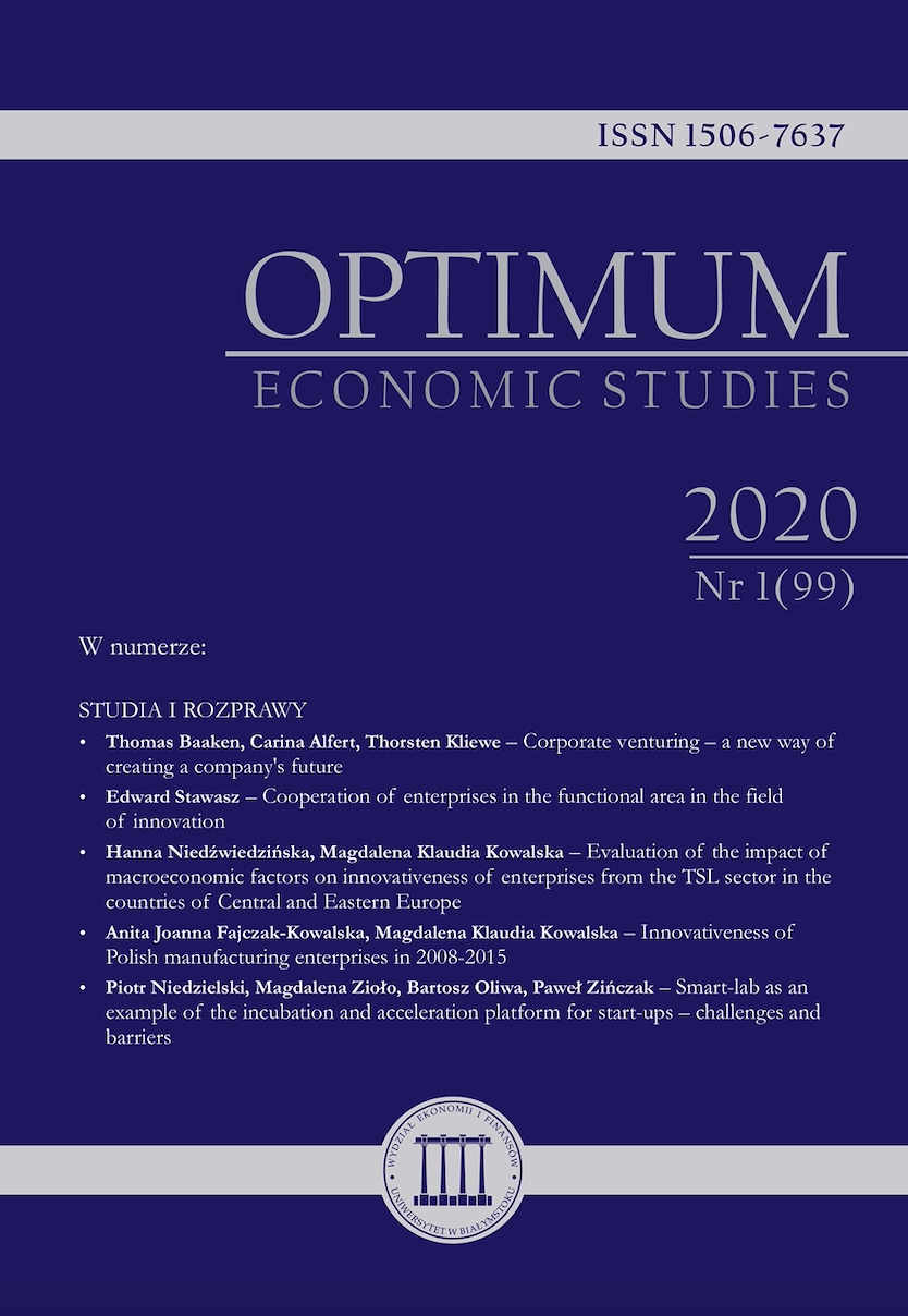 Spatial differentiation of the elderly population in Poland’s voivodeships in the years 2000-2016 Cover Image