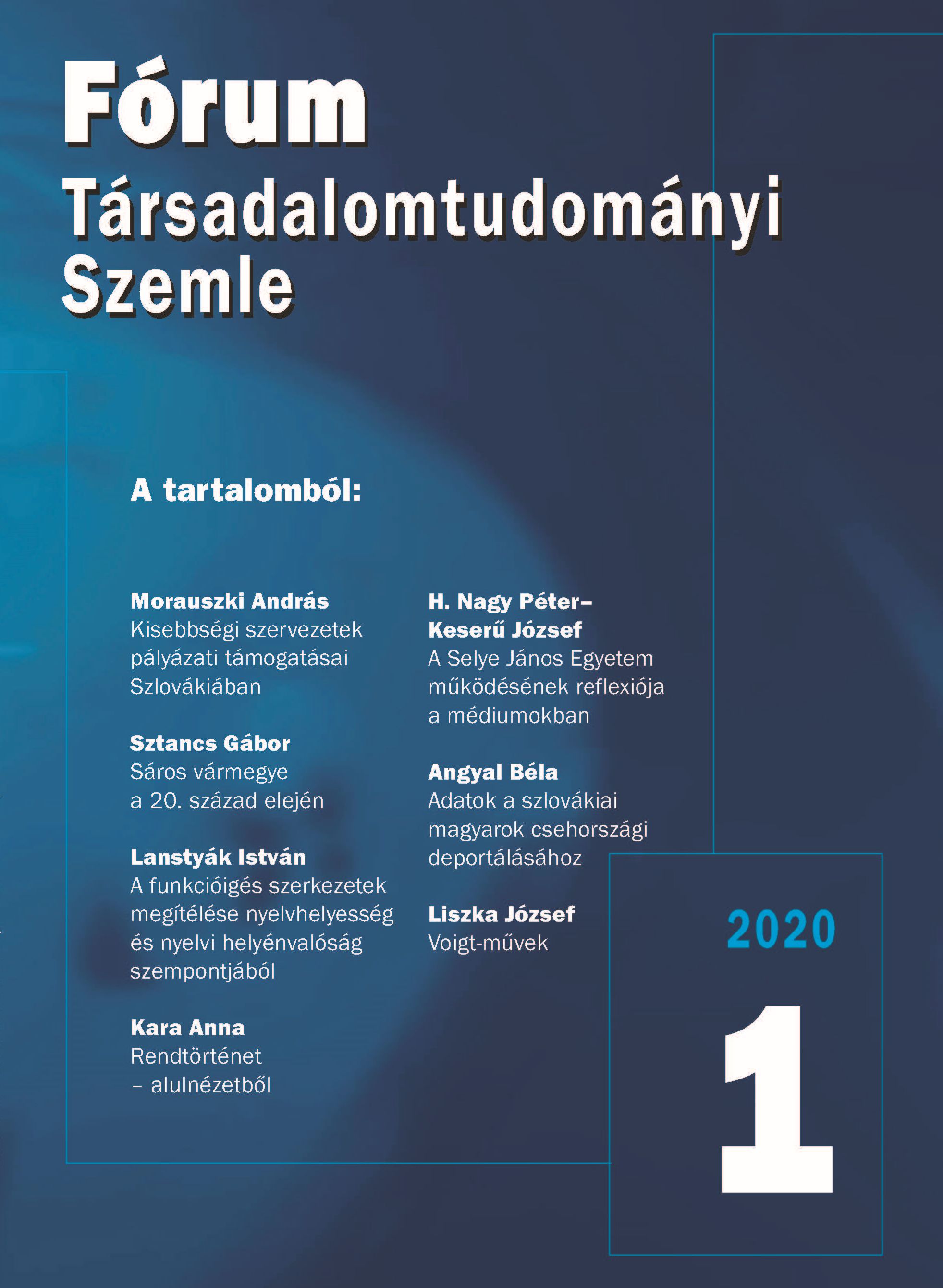 Sáros vármegye történelemtudományi önreprezentációja és nemzetiségpolitikai sajtóakciója a 20. század elején