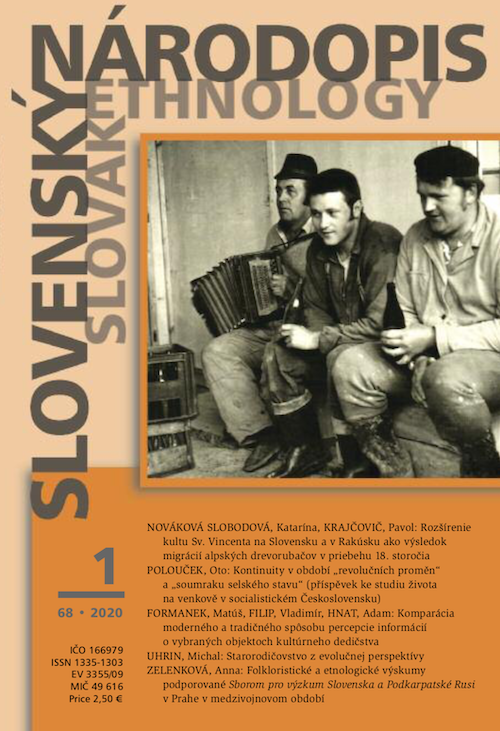 Continuities in the Period of “Revolutionary Changes” and the “Dusk of the Peasant Status” (Contribution to the Study of Rural Life in Socialist Czechoslovakia) Cover Image