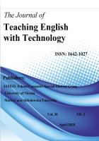 A STUDY INTO THE IMPACT OF THE CHOICE 
OF COGNITIVE AND META-COGNITIVE STRATEGIES AND PODCASTS ON VOCABULARY GAIN AND RETENTION LEVELS  IN THE TELEGRAM-BASED E-LEARNING CONTEXT Cover Image