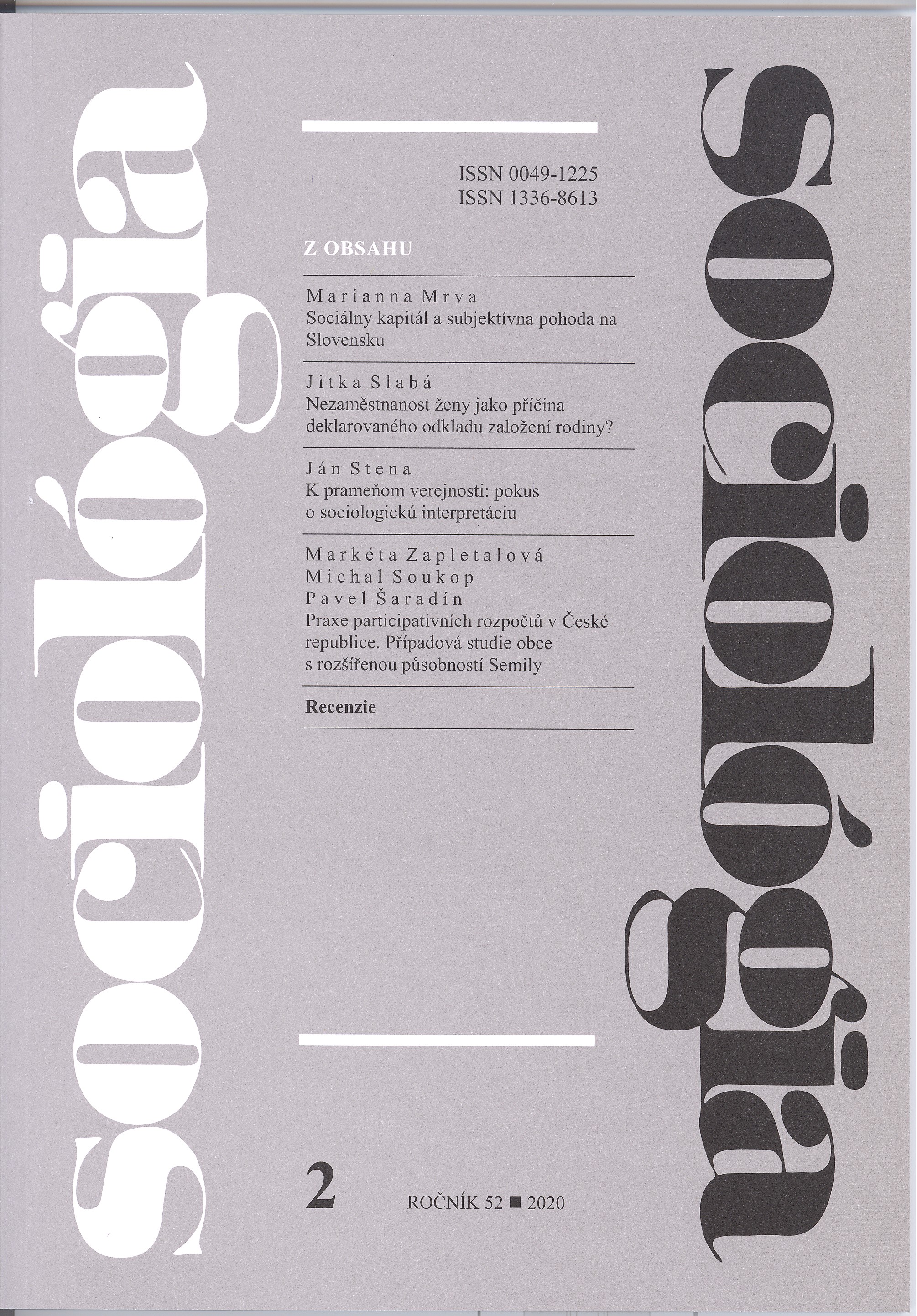 Mišovič, Ján: Qualitative Research Focused on Semi-Structured Interview Cover Image