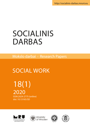 JAUNŲ SUAUGUSIŲJŲ SUVOKIAMOS BENDRADARBIŲ PARAMOS, SUVOKIAMOS VADOVO PARAMOS BEI SOCIODEMOGRAFINIŲ VEIKSNIŲ SĄSAJOS SU KETINIMU IŠEITI IŠ DARBO