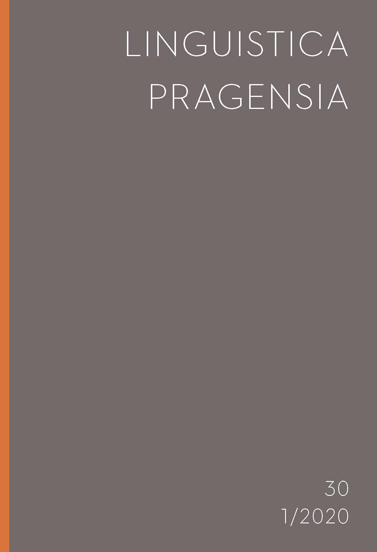 The use of English, Czech and French punctuation marks in reference, parallel and comparable web corpora: a question of methodology Cover Image