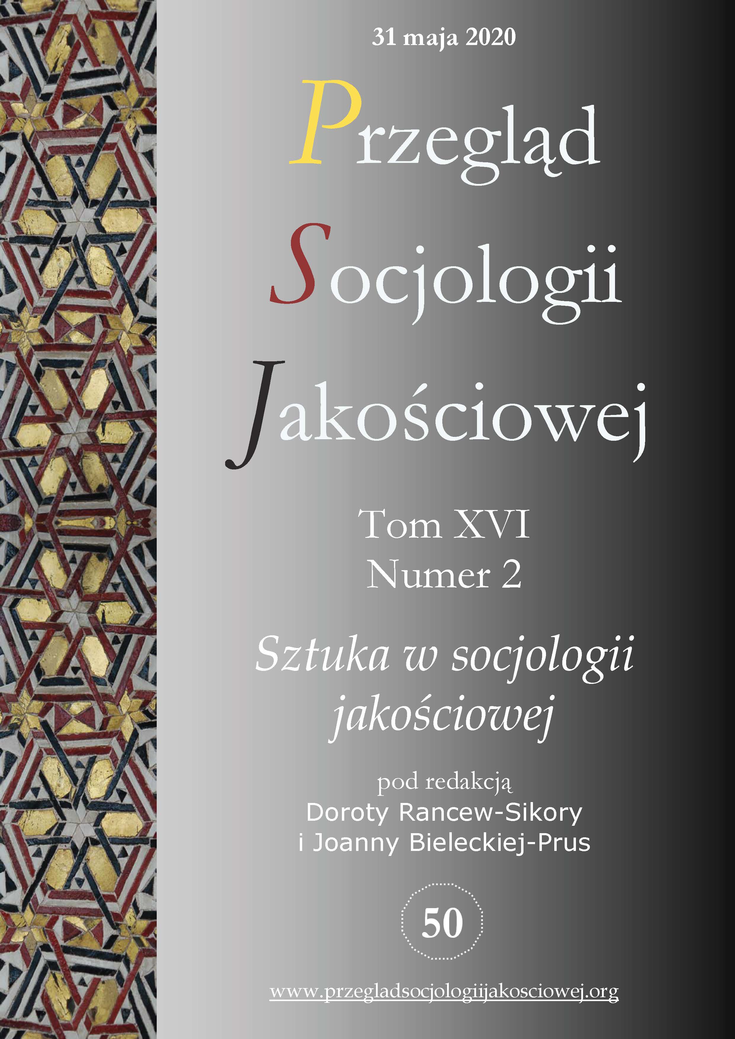 Od redaktorek. Sztuka w socjologii jakościowej bez rewolucji. Krótkie wprowadzenie