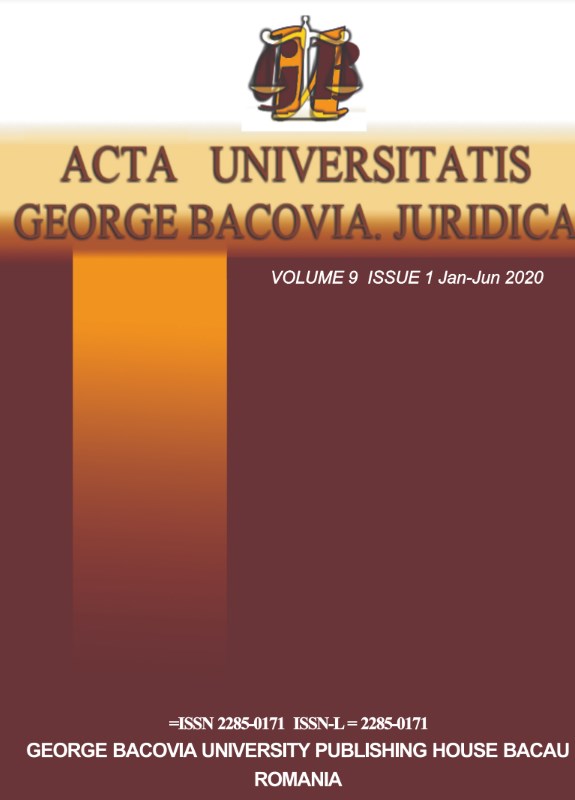 Current judicial corruption, a critique of legal modernity from the perspective of the question „what is lost when something is won?” Cover Image