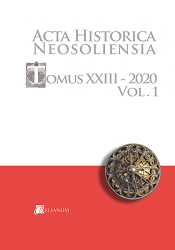 Hospodárske dejiny Horehronia v zrkadle historickej toponymie regiónu do konca 16. storočia