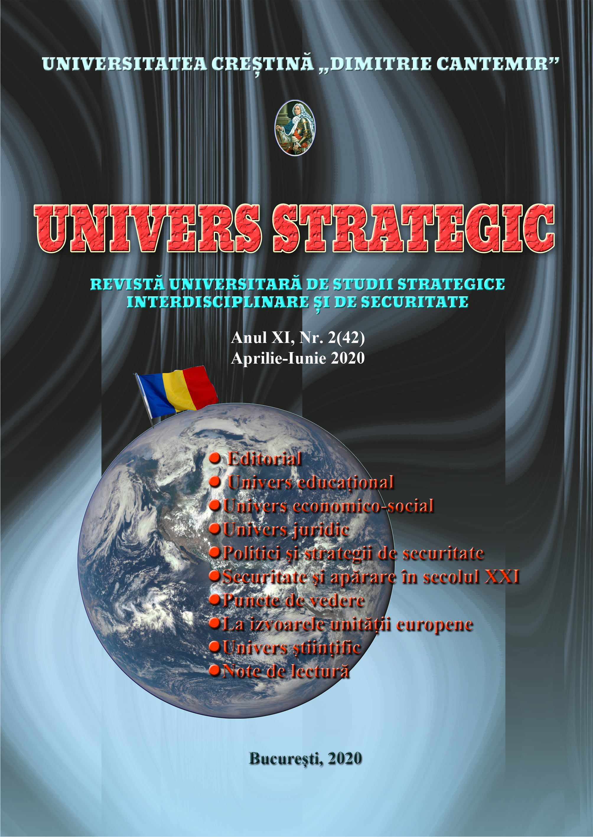 THE EVOLUTION OF THREATS FROM CLASSIC TO ASYMMETRIC AND HYBRID. CHARACTERISTICS, DIMENSIONS AND TRANSNATIONAL CHARACTER Cover Image