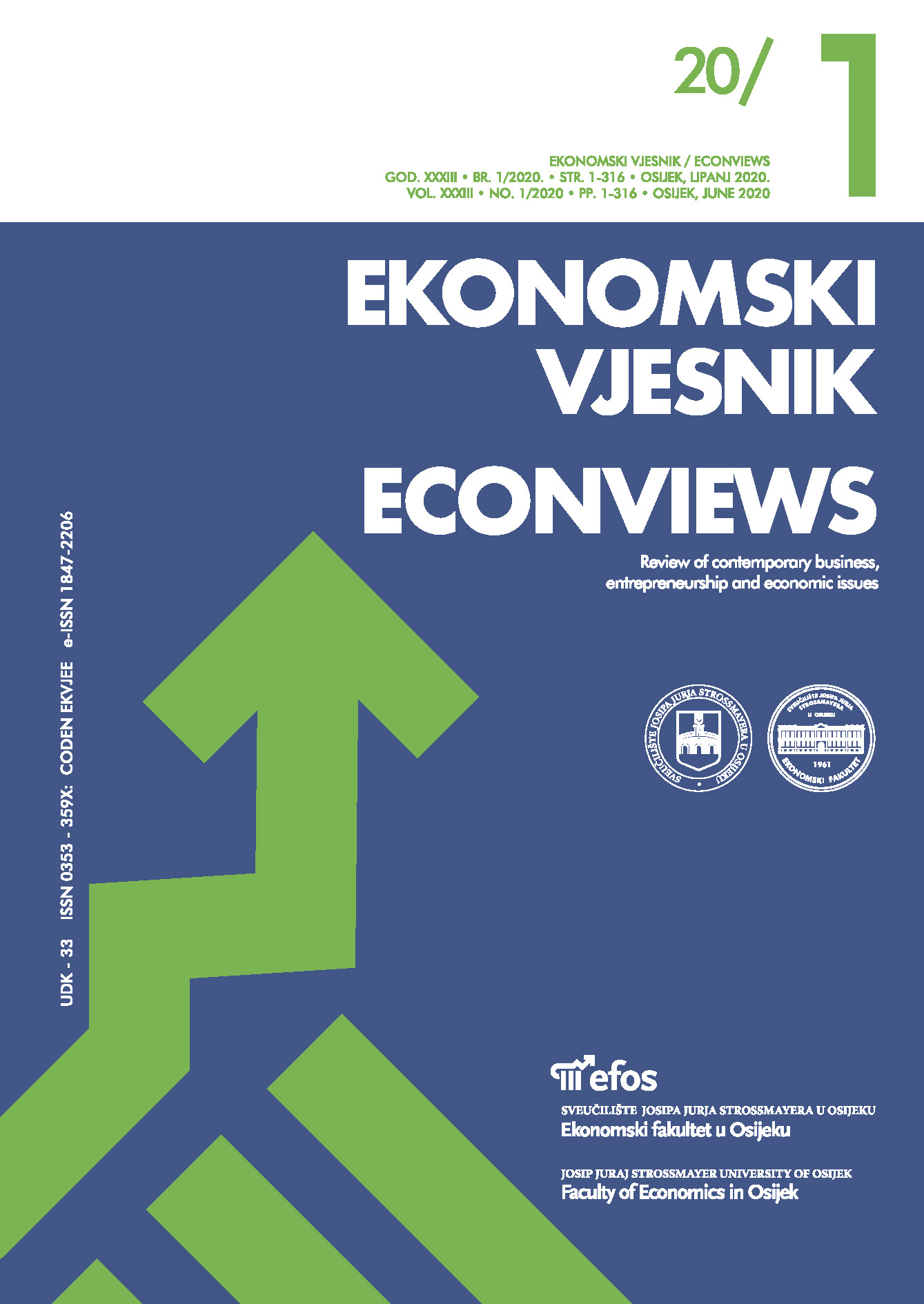 The digital transformation of Croatian economy compared with EU member states Cover Image