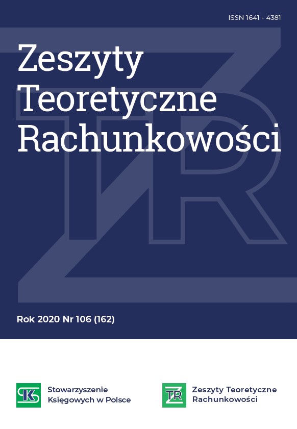 Perception of the competences of management accounting specialists 
in the context of changes in the business environment of enterprises Cover Image