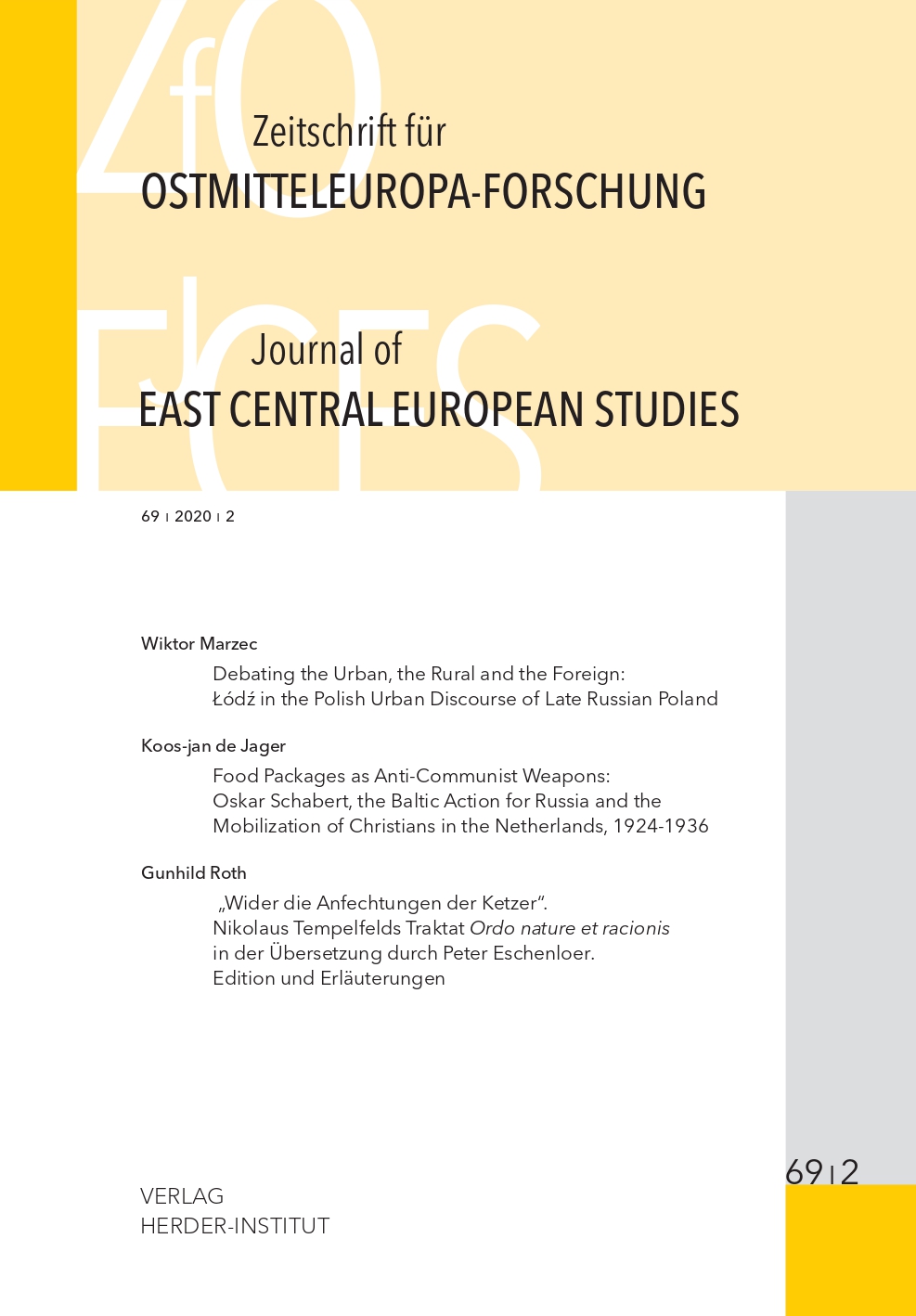 Rampart Nations. Bulwark Myths of East European Multiconfessional Societies in the Age of Nationalism. Hrsg. von Liliya Berezhnaya und Heidi Hein-Kircher