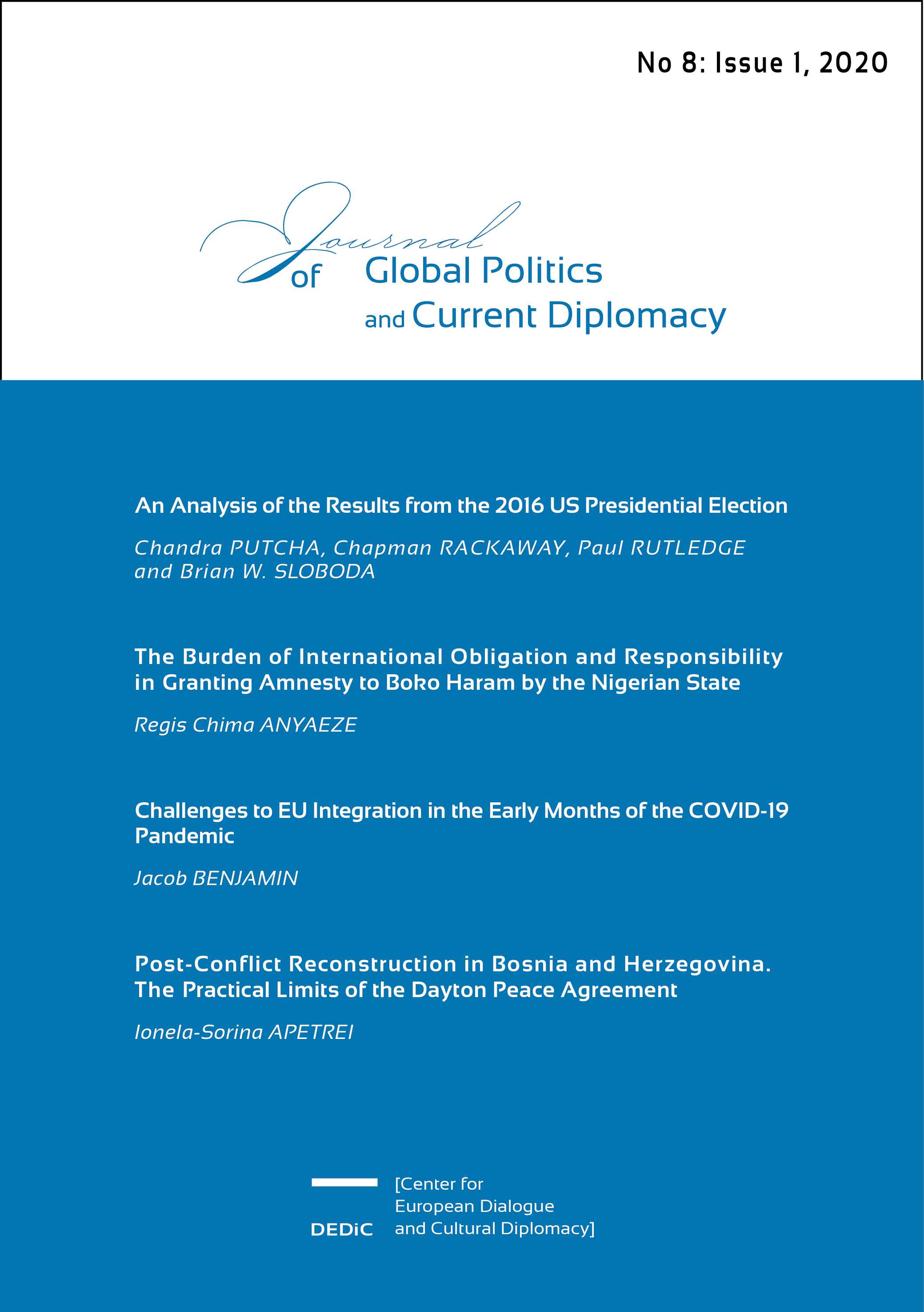 An Analysis of the Results from the 2016 US Presidential Election