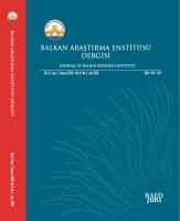 PERCEPTION ABOUT THE OTTOMAN ADMINISTRATORS IN ALBANIA IN THE BOOKS OF MARY EDITH DURHAM Cover Image