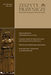 Procedure for considering the “Report on the state of protection of the Polish language in 2016–2017” submitted by the Polish Language Council Cover Image