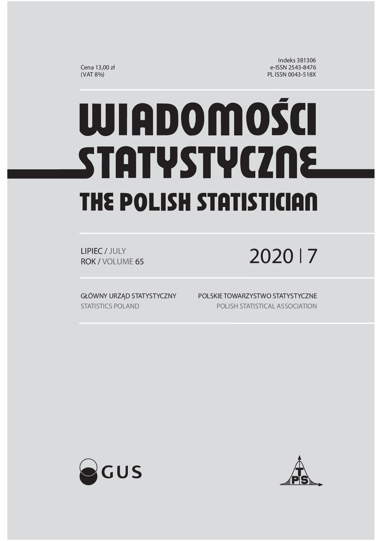 Collaboration between Statistics Poland and the Institute of Social Economy in the field of social research in 1920–1939 Cover Image