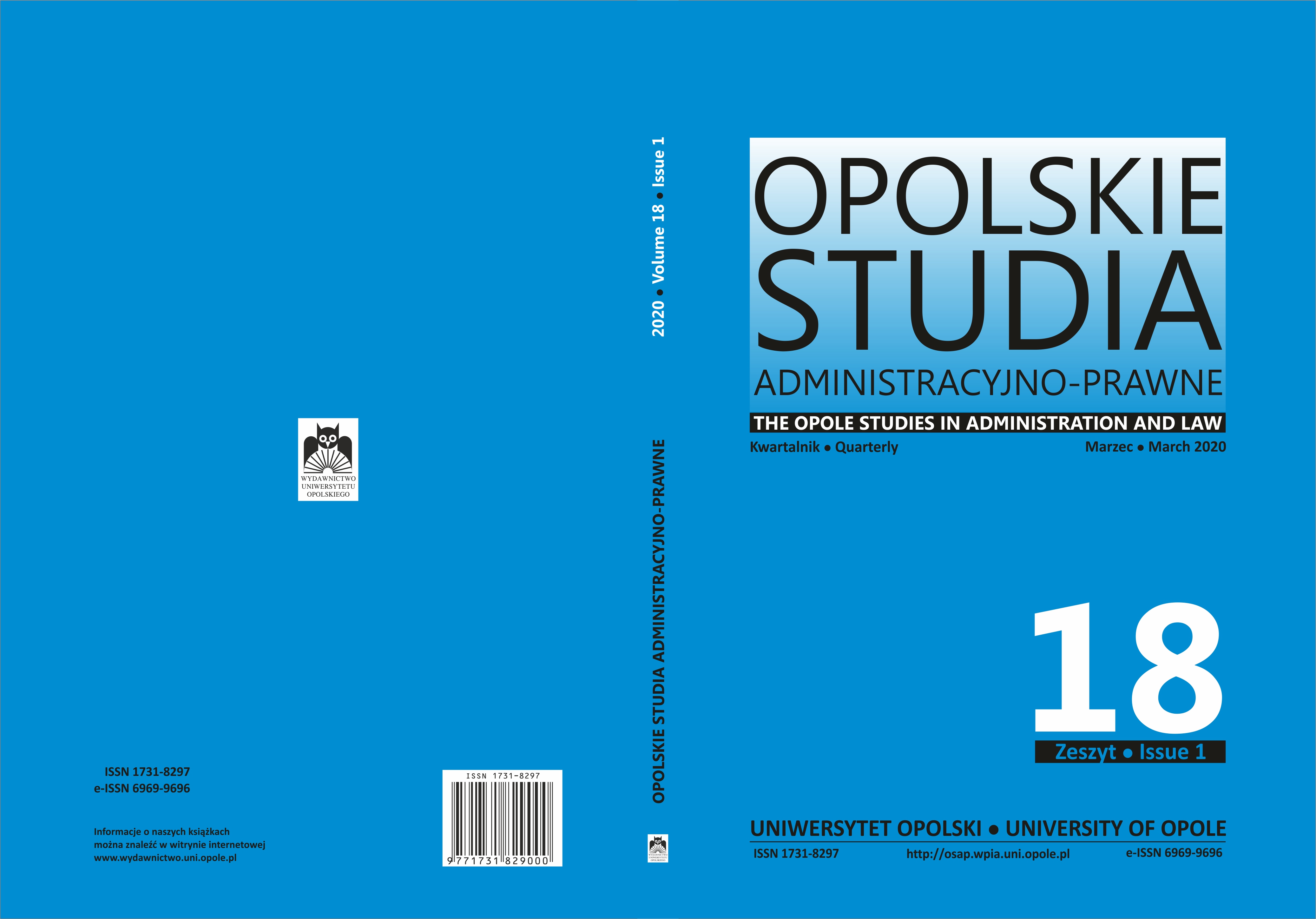 Establishment of transmission easement under perpetual usufruct right (Gloss to the resolution of the composition of the seven judges of the supreme court of may 16, 2017, iii czp 101/16) Cover Image