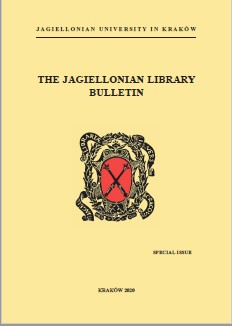 THE SURVEY OF THE FUNCTIONING OF THE COMPUTER CATALOGUE OF THE JAGIELLONIAN UNIVERSITY LIBRARIES COLLECTIONS Cover Image