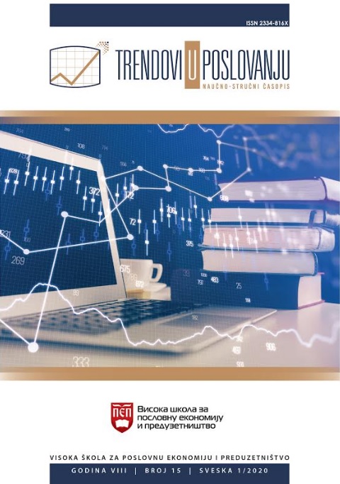 THE ANALYSIS OF DEVELOPMENT OF THE SME SECTOR IN THE REPUBLIC OF SERBIA Cover Image