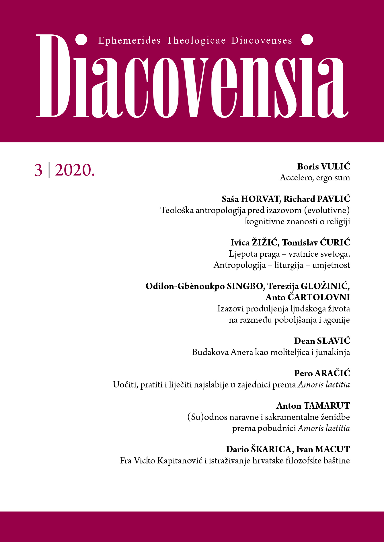 Teološka antropologija pred izazovom (evolutivne) kognitivne znanosti o religiji