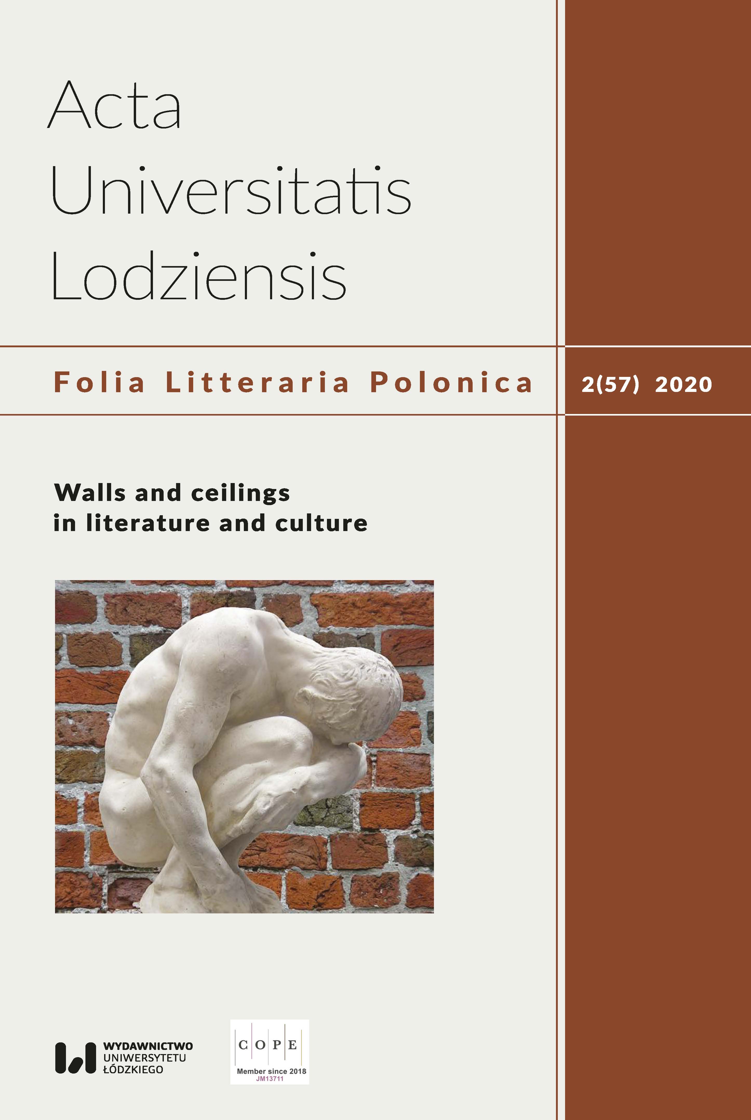 The wall of silence surrounding literature and remembrance: Varlam Shalamov’s “Artificial Limbs”, Etc. as a metaphor of the soviet empire Cover Image
