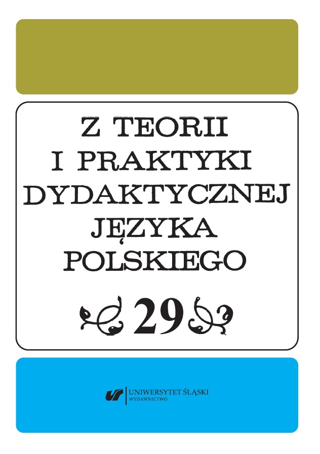 Kompetencje kluczowe w edukacji polonistycznej a działalność innowacyjna szkół — przykład rozwiązań dydaktycznych