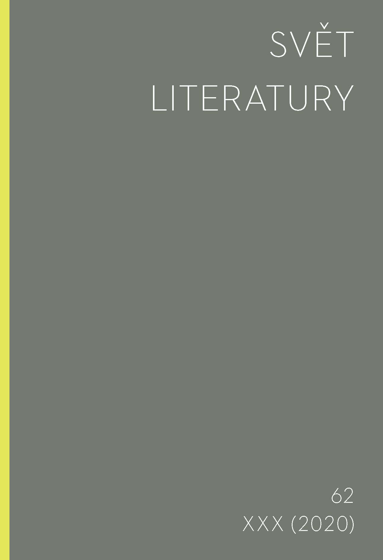 Polemics on the way through the literary field Cover Image