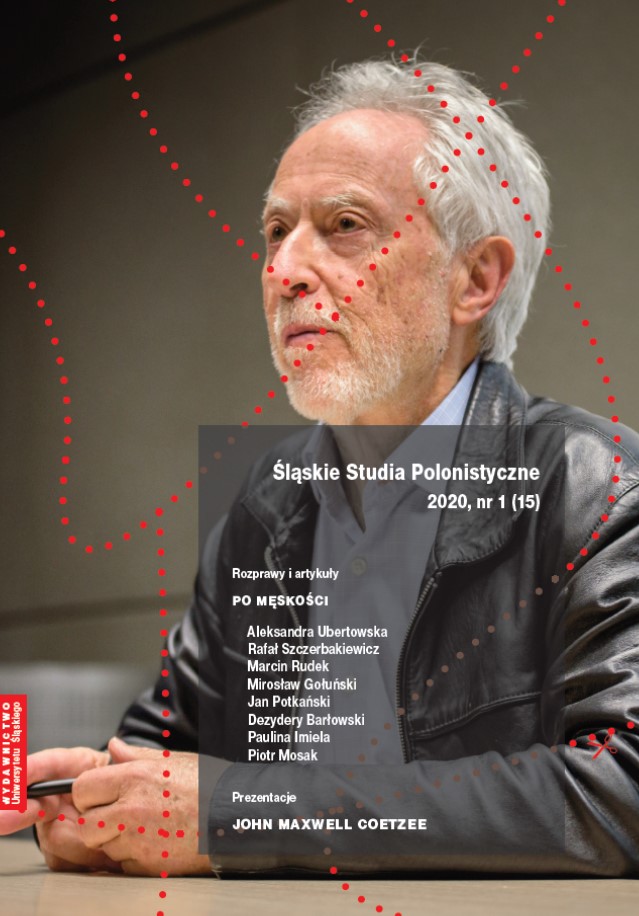 A Few Words of Reflection on Teaching, Literature, and Language: J.M. Coetzee in Conversation with Marek Pawlicki Cover Image