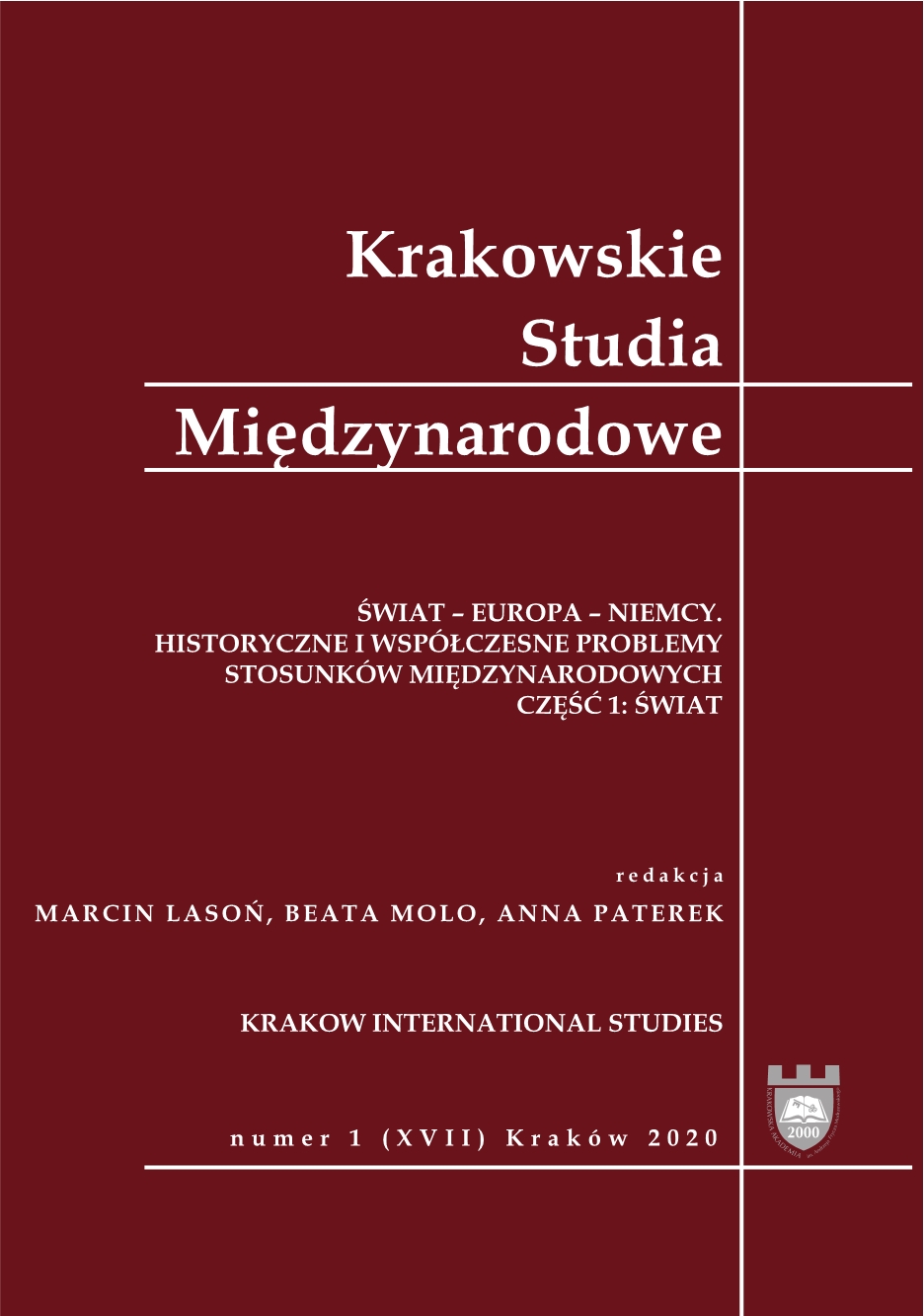 Michał Urbańczyk, Idea godności człowieka w orzecznictwie Sądu Najwyższego Stanów Zjednoczonych Ameryki [Wydawnictwo Naukowe Uniwersytetu im. Adama Mickiewicza, Poznań 2019, ss. 389]